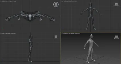 Анімація людини в 3d max (скелетна анімація) (анімація) Анімація людини в 3d max (скелетна анімація)