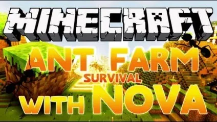 Ant farm survival для minecraft - завантажити карти (на виживання) Ant farm survival для minecraft - завантажити карти