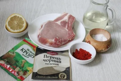 Антрекот зі свинини на сковороді - рецепт з фото (рецепт) Антрекот зі свинини на сковороді - рецепт з фото