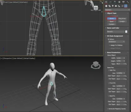 Анімація людини в 3d max (скелетна анімація) (анімація) Анімація людини в 3d max (скелетна анімація)