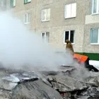 Аварія на теплотрасі - якщо прорвало теплотрасу, метро-Будмеханізація, Харків
