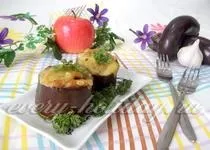 Баклажани, запечені в духовці з фаршем і помідорами (баклажани) Баклажани, запечені в духовці з фаршем і помідорами