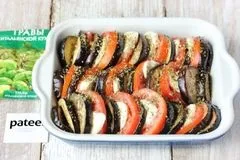 Баклажани, запечені з помідорами і моцарелою - покроковий рецепт з фото - для духовки