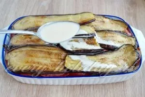 Баклажани, запечені в духовці з фаршем і помідорами (помідори) Баклажани, запечені в духовці з фаршем і помідорами