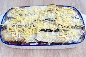 Баклажани, запечені в духовці з фаршем і помідорами (фаршем) Баклажани, запечені в духовці з фаршем і помідорами