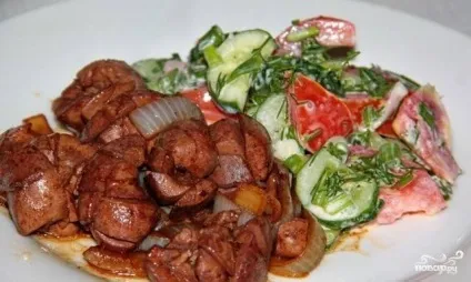 Баранячі нирки по-уйгурски - покроковий рецепт з фото на (кулінарія) Баранячі нирки по-уйгурски - покроковий рецепт з фото на