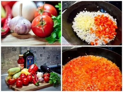 Баклажани з помідорами в духовці - пальчики оближеш