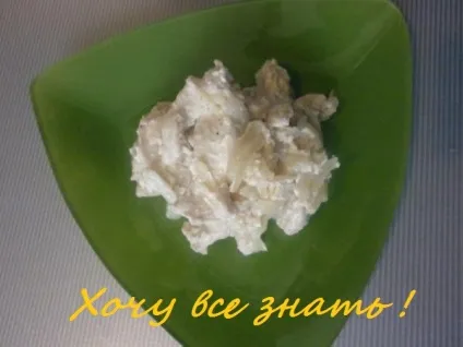 Бефстроганов з курячим м'ясом в мультиварці (куряче філе) Бефстроганов з курячим м'ясом в мультиварці