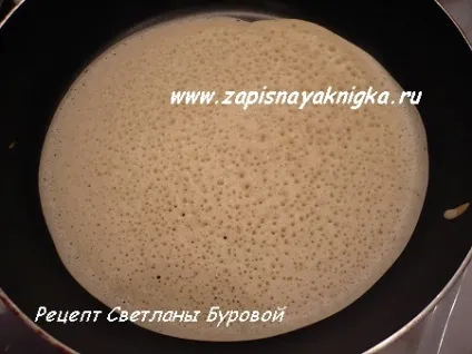 Млинці дріжджові на молоці (дріжджові млинці) Млинці дріжджові на молоці