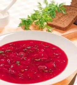 Борщок буряковий - покроковий рецепт з фото (нашу смачному кулінарному) Борщок буряковий - покроковий рецепт з фото