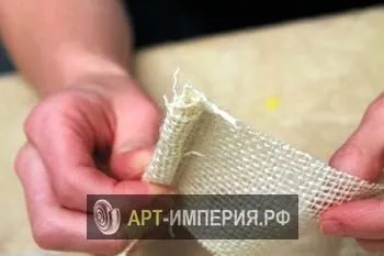 Букет квітів з мішковини своїми руками, квіти з мішковини своїми руками майстер клас, букет з