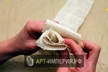 Букет квітів з мішковини своїми руками, квіти з мішковини своїми руками майстер клас, букет з