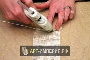 Букет квітів з мішковини своїми руками, квіти з мішковини своїми руками майстер клас, букет з
