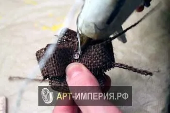 Букет квітів з мішковини своїми руками, квіти з мішковини своїми руками майстер клас, букет з
