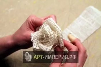 Букет квітів з мішковини своїми руками, квіти з мішковини своїми руками майстер клас, букет з
