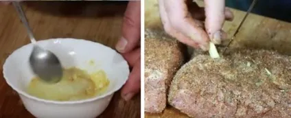 Бажання зі свинини в фользі в духовці (духовці) Бажання зі свинини в фользі в духовці