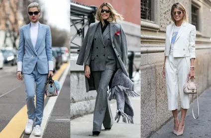 Брючний костюм на вихід і на кожен день, мода, тенденції, vogue (emily zak) Брючний костюм на вихід і на кожен день, мода, тенденції, vogue