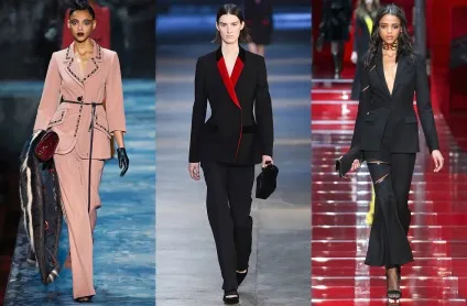Брючний костюм на вихід і на кожен день, мода, тенденції, vogue (костюм) Брючний костюм на вихід і на кожен день, мода, тенденції, vogue