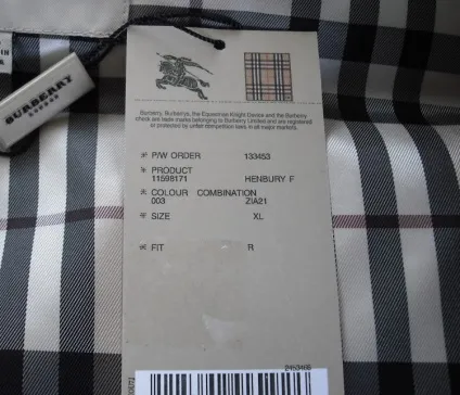 Burberry оригінал vs підробка - журнал про сasual моді (підробка) Burberry оригінал vs підробка - журнал про сasual моді