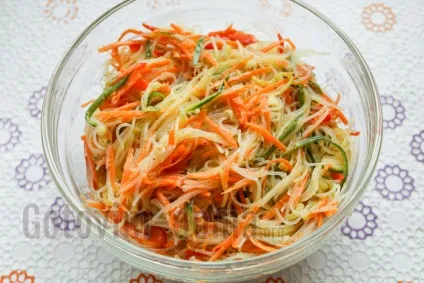 Салат з фунчози з морквою по-корейськи (салат) Салат з фунчози з морквою по-корейськи