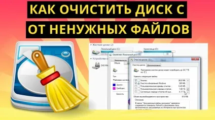 Що потрібно для очищення диска c (необхідно звернути увагу) Що потрібно для очищення диска c