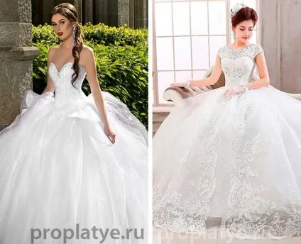 Весільні сукні 58 фото кращих моделей року, proplatye (весільні сукні великих розмірів фото) Весільні сукні 58 фото кращих моделей року, proplatye