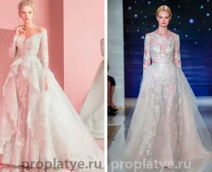 Весільні сукні 58 фото кращих моделей року, proplatye (синє весільну сукню фото) Весільні сукні 58 фото кращих моделей року, proplatye