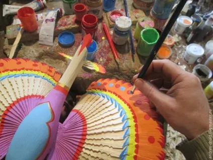 Робимо дерев'яну птицю щастя - ярмарок майстрів - ручна робота, handmade (акрилові фарби) Робимо дерев'яну птицю щастя - ярмарок майстрів - ручна робота, handmade