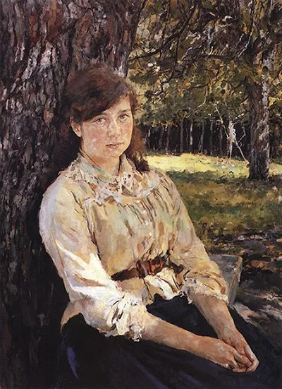 Дівчина - картина