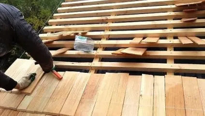 Дерев'яна покрівля дранка, гонт, шиндель, леміш, тес, фото і відео (покрівля) Дерев'яна покрівля дранка, гонт, шиндель, леміш, тес, фото і відео