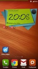 Editor widgets - створи свій віджет для андроїд - завантажити віджети на android