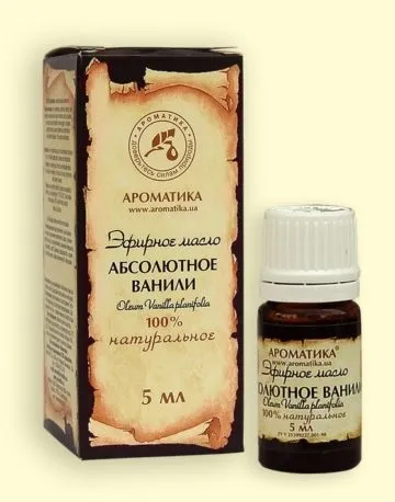 Ефірна олія ванілі застосування, склад і (ефірне масло ванілі) Ефірна олія ванілі застосування, склад і