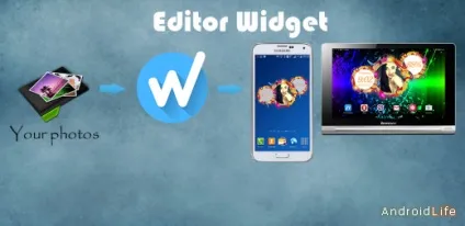 Editor widgets - створи свій віджет для андроїд - завантажити віджети на android