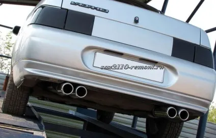 Подвійний вихлоп ваз - тюнінг і ремонт ваз 2110 (як зробити подвійний вихлоп на ваз) Подвійний вихлоп ваз - тюнінг і ремонт ваз 2110