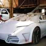 Саморобна lamborghini countach, зроблена в підвалі