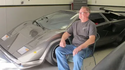 Саморобна lamborghini countach, зроблена в підвалі