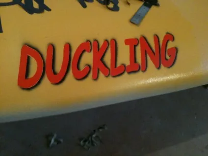 Саморобна дошка для віндсерфінгу duckling, український віндсерфінг-портал