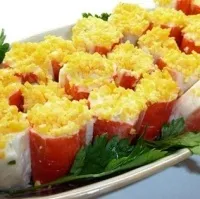 Фаршировані крабові палички рецепт приготування (крабові) Фаршировані крабові палички рецепт приготування