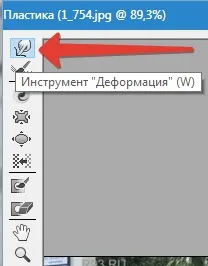 Фільтр пластика (liquify) в фотошопі (пластика) Фільтр пластика (liquify) в фотошопі