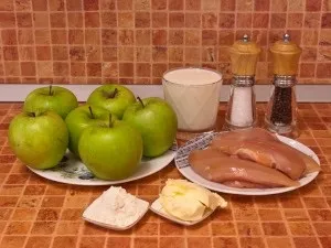 фаршировані яблука