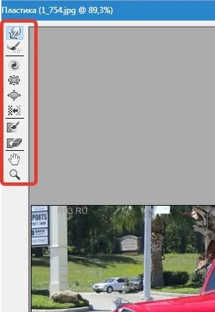 Фільтр пластика (liquify) в фотошопі (фільтр) Фільтр пластика (liquify) в фотошопі