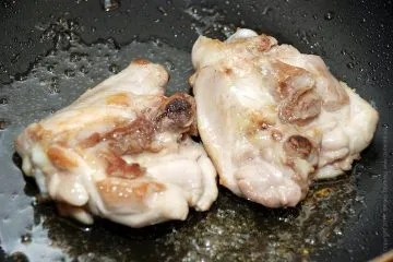 Квасоля з куркою - рагу з обсмаженими овочами