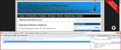 Firebug для firefox! Як користуватися розширенням firebug, блог Короткова николая
