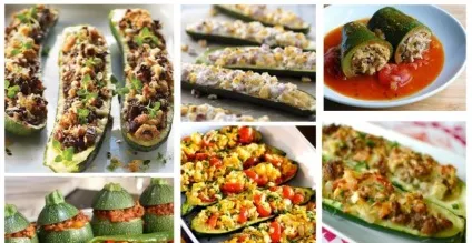 Фаршировані кабачки рецепти з фото і покрокове приготування (кабачки) Фаршировані кабачки рецепти з фото і покрокове приготування