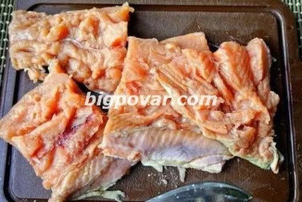 Філе горбуші покроковий рецепт приготування з фото і поясненнями