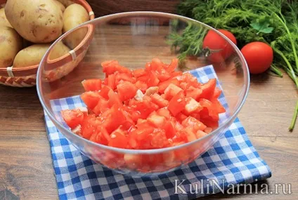 Фарширований картопля запечений в духовці