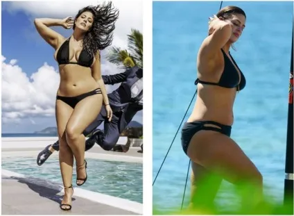 Фото на обкладинці і в житті як насправді виглядають тіла plus-size моделей (справі) Фото на обкладинці і в житті як насправді виглядають тіла plus-size моделей