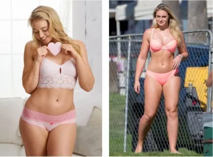 Фото на обкладинці і в житті як насправді виглядають тіла plus-size моделей (справі) Фото на обкладинці і в житті як насправді виглядають тіла plus-size моделей