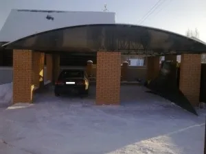 Гараж з полікарбонату своїми руками (гараж) Гараж з полікарбонату своїми руками