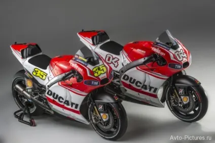 Гоночний мотоцикл ducati desmosedici gp14 фото, характеристики, автоновини